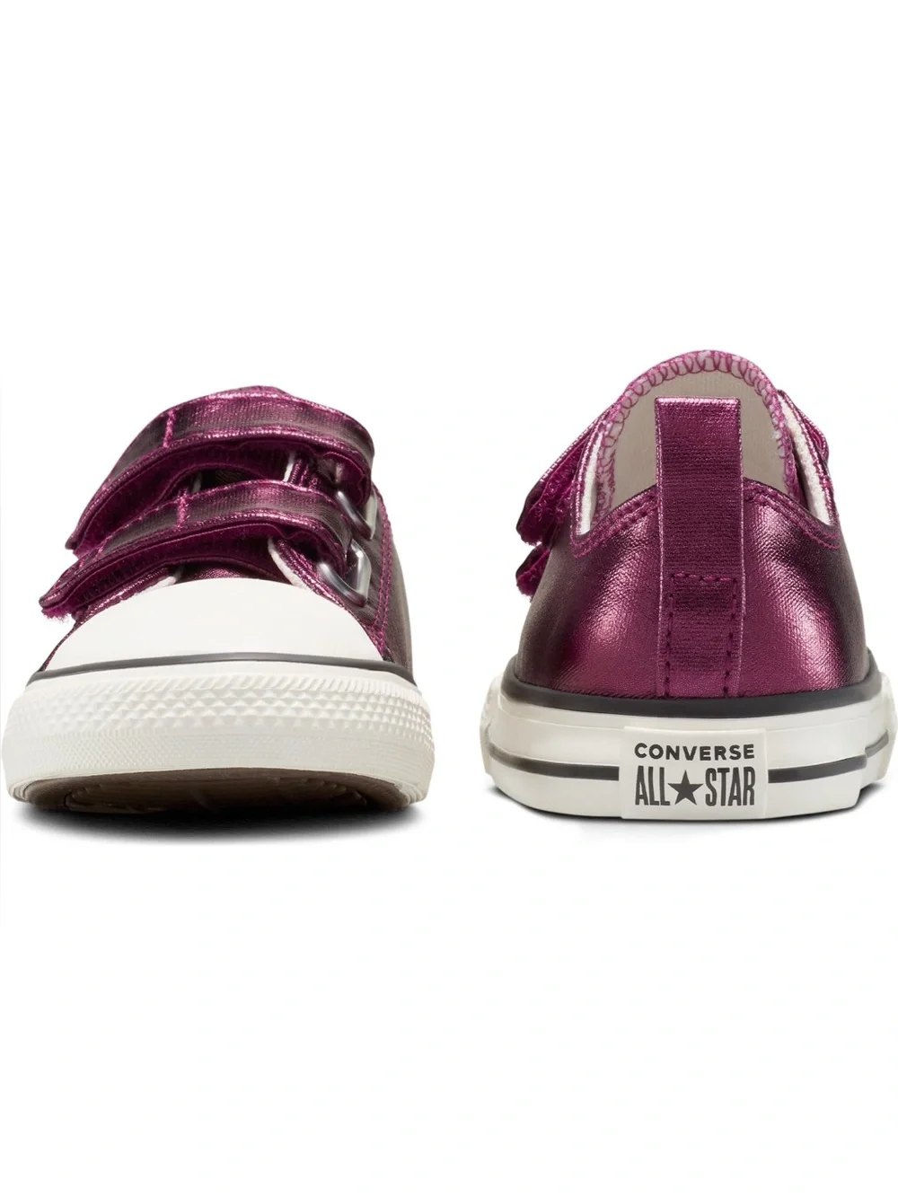 Kids' Chuck Taylor All Star Metallic Canvas Low Top Sneaker